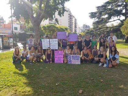 Asamblea en Parque Centenario: las mujeres se siguen organizando hacia el 8M