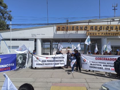 Basta de persecución, despidos y malos tratos del Gobernador Jorge Díaz a dirigentes sindicales 