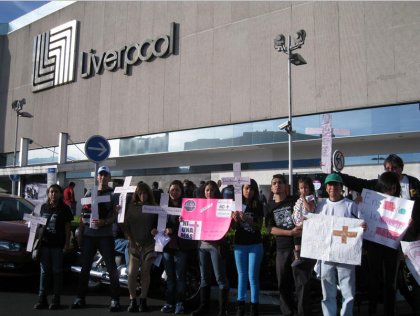 Justicia para Angélica Trinidad Romero, trabajadora de Liverpool