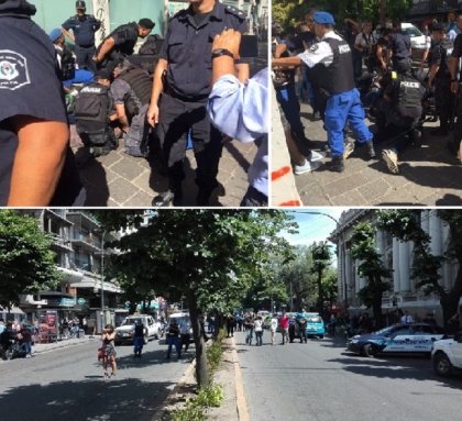 La Plata: desalojan y detienen a vendedores ambulantes