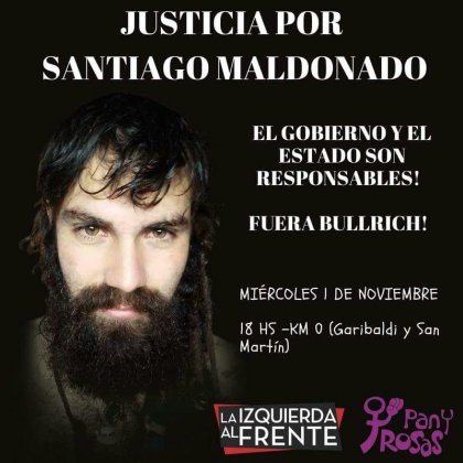 Marcha por Santiago Maldonado: El doble discurso de la FCPyS