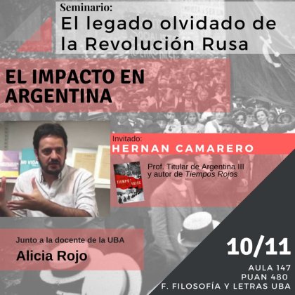 [SEMINARIO] El impacto de la Revolución rusa en Argentina