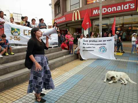 Profesora afectada: “no quieren reincorporarme, a cambio me ofrecen la salida definitiva del sistema de educación pública”