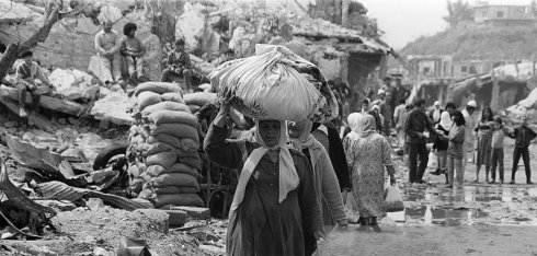 Campamentos de los exiliados palestinos