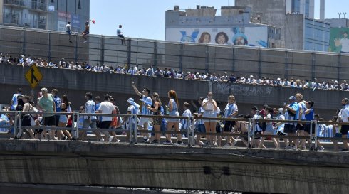 Autopista 25 de Mayo | Foto Eliana Obregón | Télam