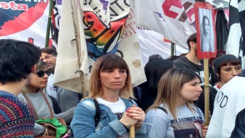 Yanina, mamá de Camila López. Enfoque Rojo