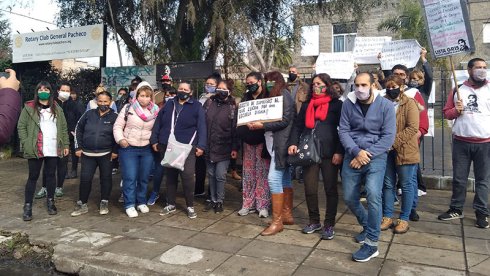 Familias de EP 22 del B° Las Tunas participaron de la jornada.