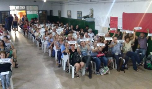 Asamblea de Memoria y Balance del SUTEBA Lomas