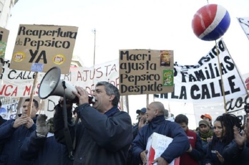 Trabajadores de Pepsico en lucha – Julio 2017