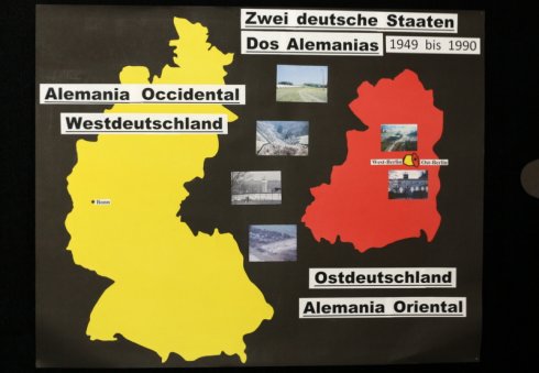 Las división de Alemania entre 1949 y 1990.