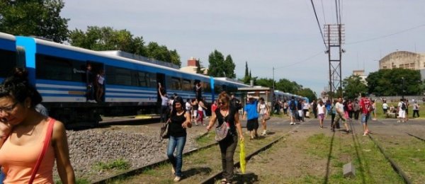 Descarriló el tren Sarmiento