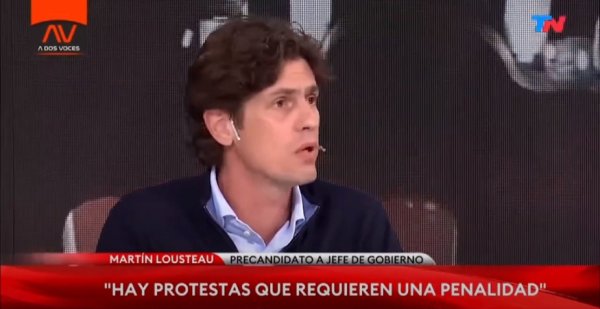 En modo Bullrich: como buen aliado de Gerardo Morales Lousteau atacó el derecho a la protesta