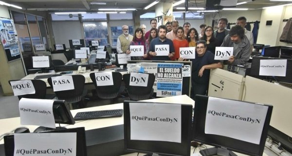 Hoy La Nación y Clarín cierran la agencia DyN