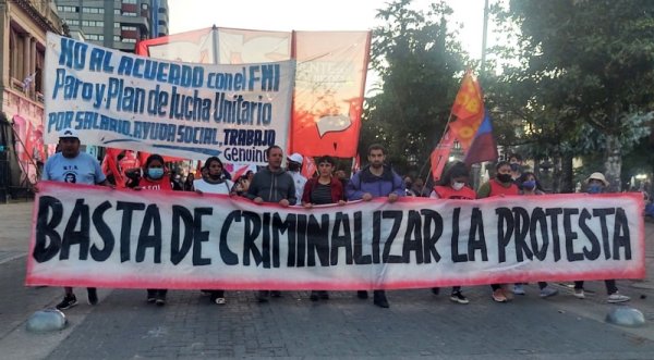 Este jueves: marcha contra la criminalización y la represión de la protesta 