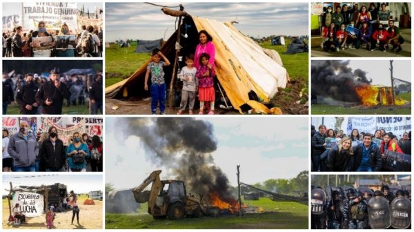 Fotogalería: a dos años del desalojo de las familias de Guernica