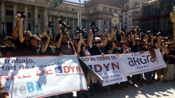 #NoAlCierreDeDyN: reclamo de sus trabajadores en el Congreso Nacional