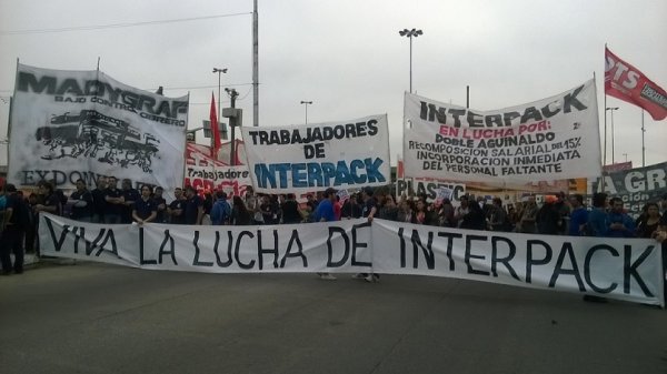 Los trabajadores de Interpack I se movilizarán a la Intendencia de Espinoza