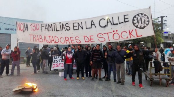 "En Stockl peleamos para que no queden 130 familias en la calle"