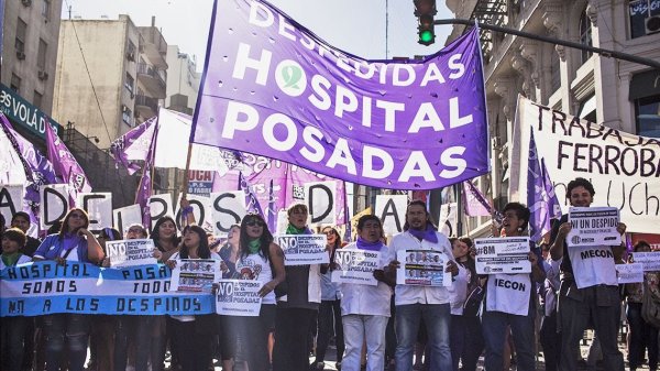 “El Gobierno de Macri avala despidos ilegales en Hospital Posadas”