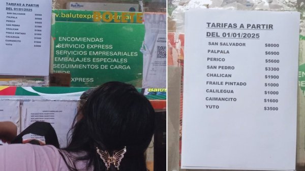 Tarifazo: Balut en un año subió el boleto un 272% a Ledesma y 276% a San Pedro