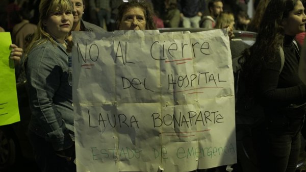 Crece la solidaridad con los trabajadores y pacientes del Hospital Laura Bonaparte