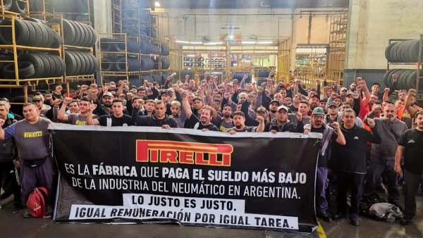 Merlo: Trabajadores de Pirelli movilizarán exigiendo igualdad salarial con las otras empresas