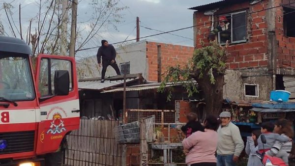 Campana: incendios en el Barrio San Felipe