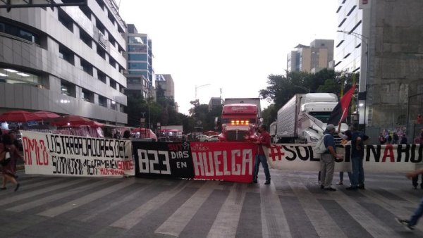 Solidaridad desde Venezuela con huelga de Notimex en México