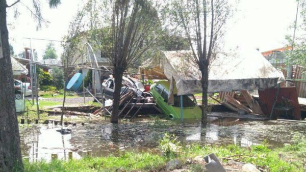 Pueblos de Xochimilco a la espera de ayuda tras sismo