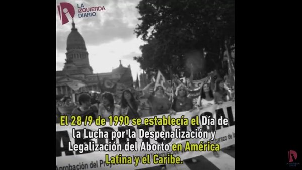 [VIDEO] A ganar las calles por el aborto legal seguro y gratuito