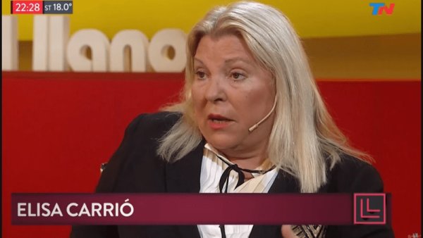 Carrió repite su miserable libreto: “Construyeron un desaparecido”