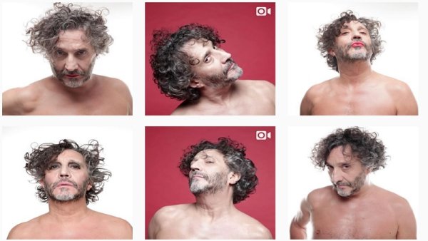 Con los labios pintados, Fito Páez lanzó su nuevo trabajo #LaCiudadLiberada