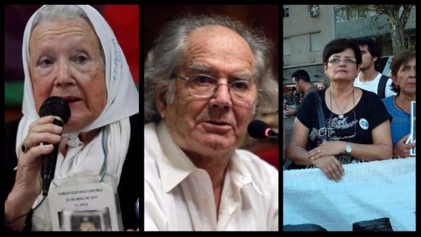 Fuertes críticas de Nora Cortiñas, Pérez Esquivel y Graciela Ledo al Gobierno 