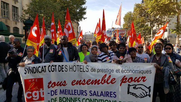 La lucha sin fronteras de las camareras de hoteles: 44 días de huelga del Hotel Holiday Inn de Francia