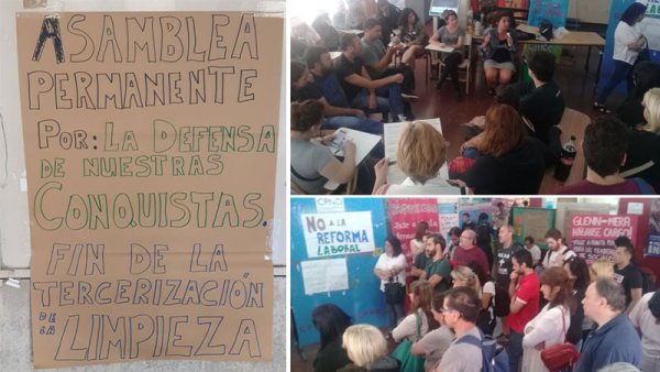 Sociales UBA: cese de actividades no-docentes contra la tercerización