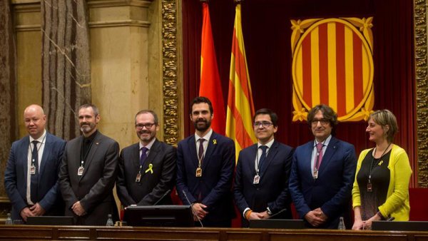 El bloque independentista consigue la mayoría en la mesa del Parlament