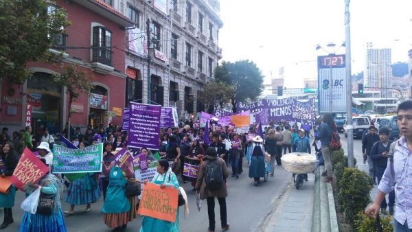 En Bolivia este #8M las mujeres tomamos las calles