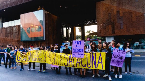 El Sindicato de GAM conmemoró el día de la mujer trabajadora con jornada de movilización	