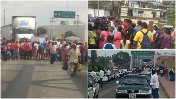 Bloqueos en el Istmo de Tehuantepec: seis meses sin respuesta para damnificados por sismos