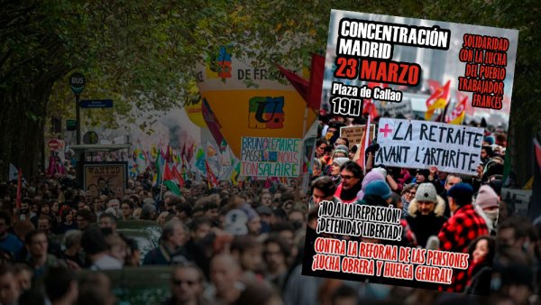 Movilizaciones en el Estado español en solidaridad con los trabajadores y la juventud de Francia