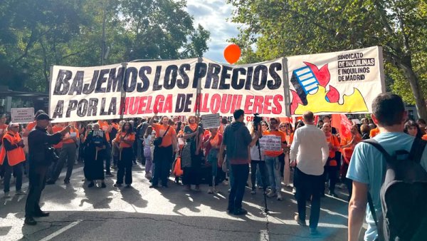 Los sindicatos de inquilinas plantan a Pedro Sánchez en su reunión con la patronal inmobiliaria y sindicatos: “Es un lavado de cara a su nefasta gestión” 