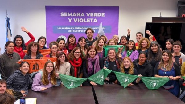 Audiencia pública de la Campaña por derecho al aborto legal, seguro y gratuito y el FITU