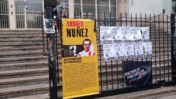 La Plata: repudio por la liberación de uno de los policías asesinos de Andrés Núñez