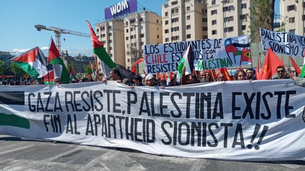 ¿Qué hace la Fech para concientizar sobre la importancia de movilizarse por Palestina? 