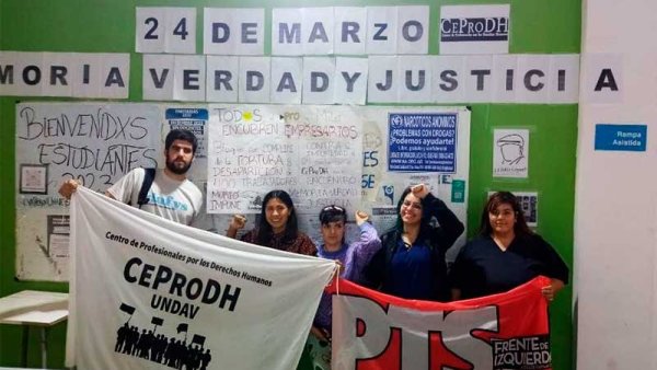 Undav: la gestión peronista de Calzoni quiere impedir que estudiantes debatan sobre la dictadura