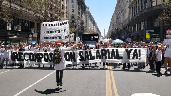 La lucha de residentes y concurrentes se fortalece: el 8 de noviembre para toda la salud