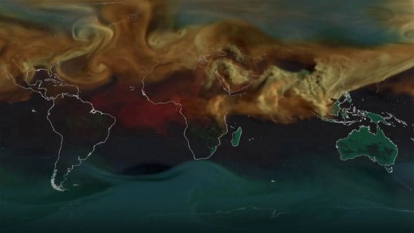 ¿Qué pasaría si pudiéramos ver la contaminación de gases de CO2?