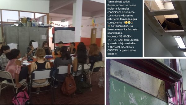 Escuelas horno: las clases no empezaron normalmente en Merlo