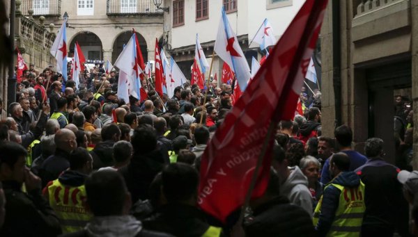 Sigue la huelga del metal en Ourense por la mejora de salarios y condiciones