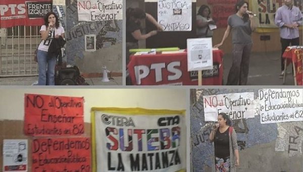 En la Matanza por la unidad entre estudiantes y docentes no pasó el Operativo Enseñar